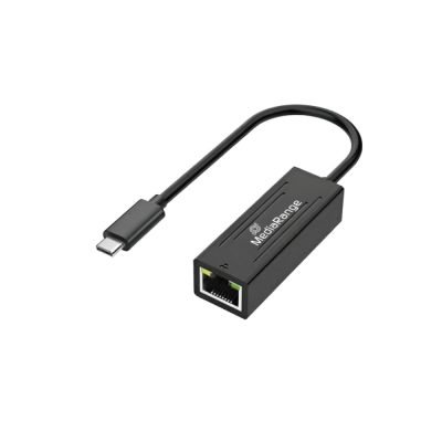 MediaRange USB Type-C® Ethernet Adapter with RJ45 Port