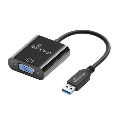 MediaRange USB-A 3.0 to VGA (HD15) Video Converter