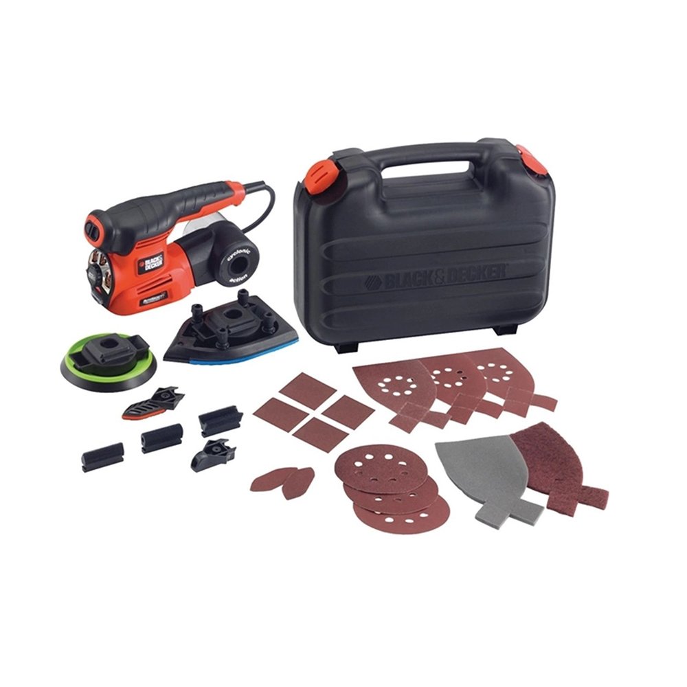0055152_0 Black & Decker KA280K Πολυτριβείο 220W με Ρύθμιση Ταχύτητας και με Σύστημα Αναρρόφησης (KA280K-QS) (BDEKA280K-QS)