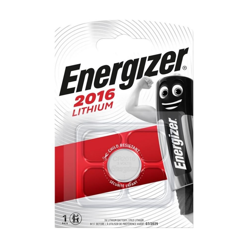 0062831_0 Energizer Μπαταρία Λιθίου Ρολογιών CR2016 3V 1τμχ (9281927) (ENE9281927)