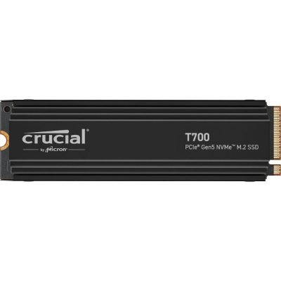 SSD Crucial 2TB T700 CT2000T700SSD5 PCIe M.2 NVME Gen5 Heatsink (CT2000T700SSD5) (CRUCT2000T700SSD5)