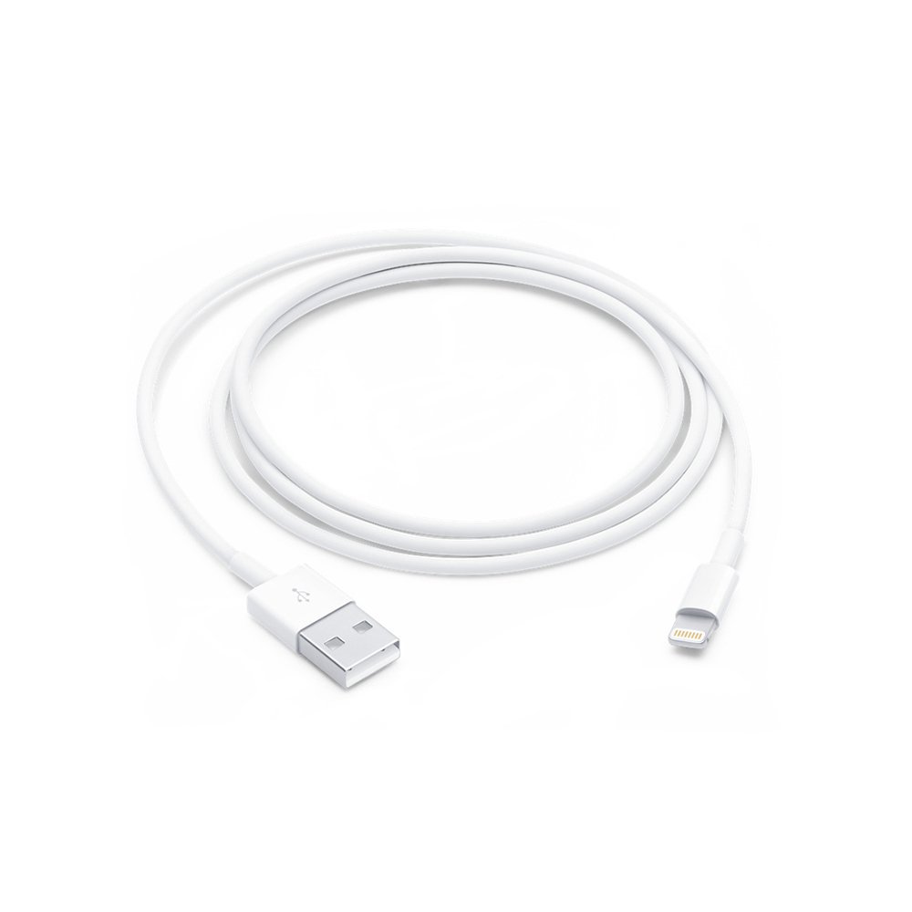 0074506_0 Apple USB-A to Lightning Cable White 1m (MUQW3ZM/A) (APPMUQW3ZM-A)