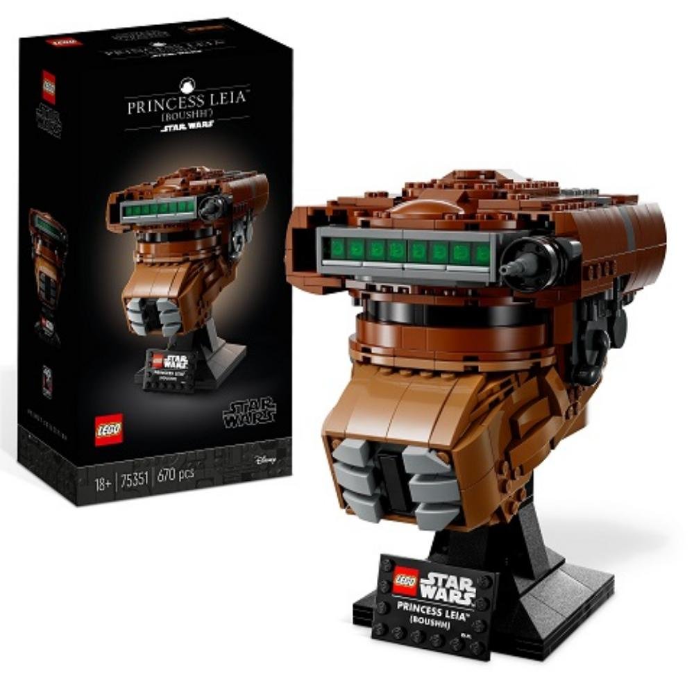 0077869_0 Lego Star Wars Princess Leia (Boushh) Helmet (75351) (LGO75351)