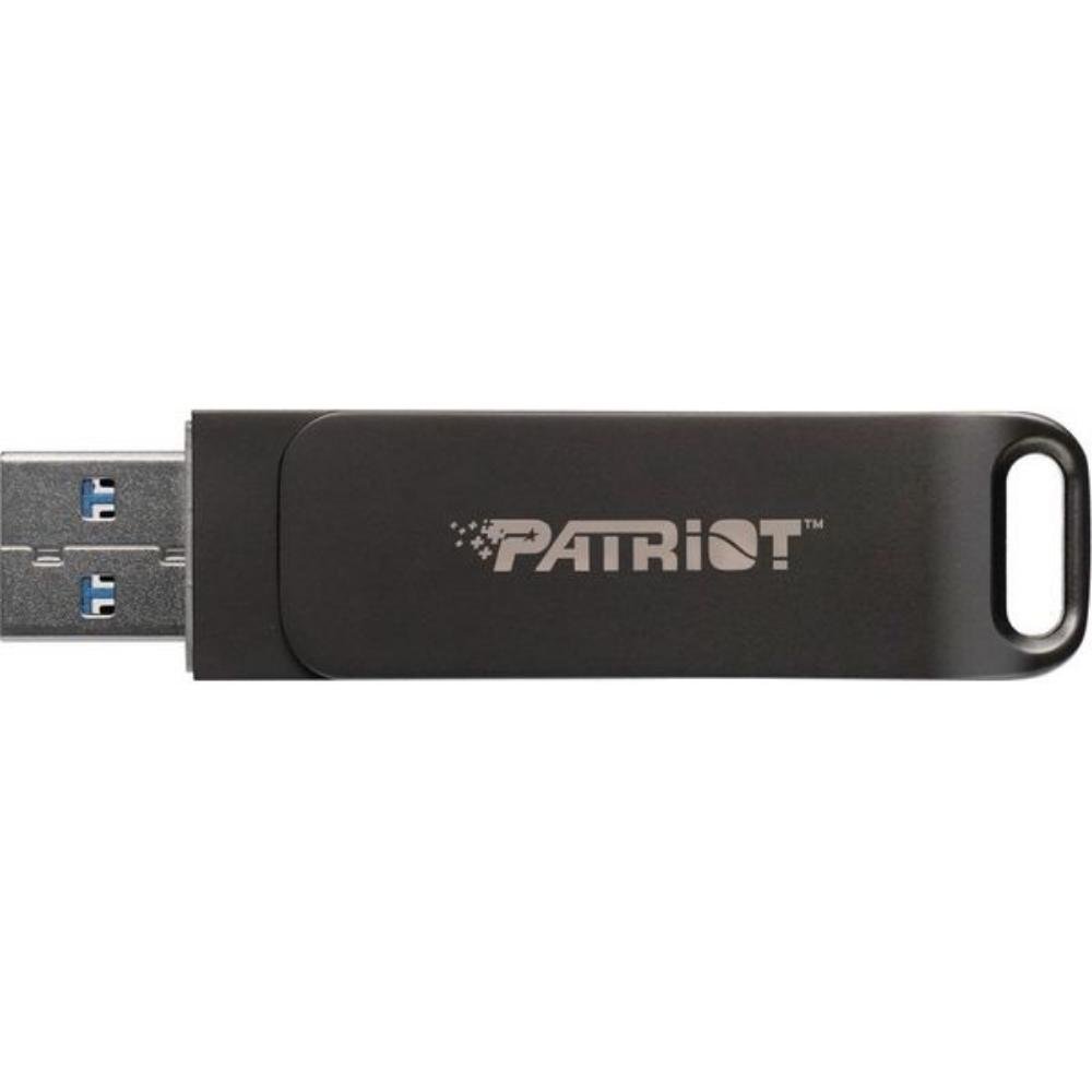 0078164_0 Patriot Rage R550 128Gb Black USB-A und USB-C 3.2 Gen 1 (PE128GR550DSAD) (PATRPE128GR550DSAD)