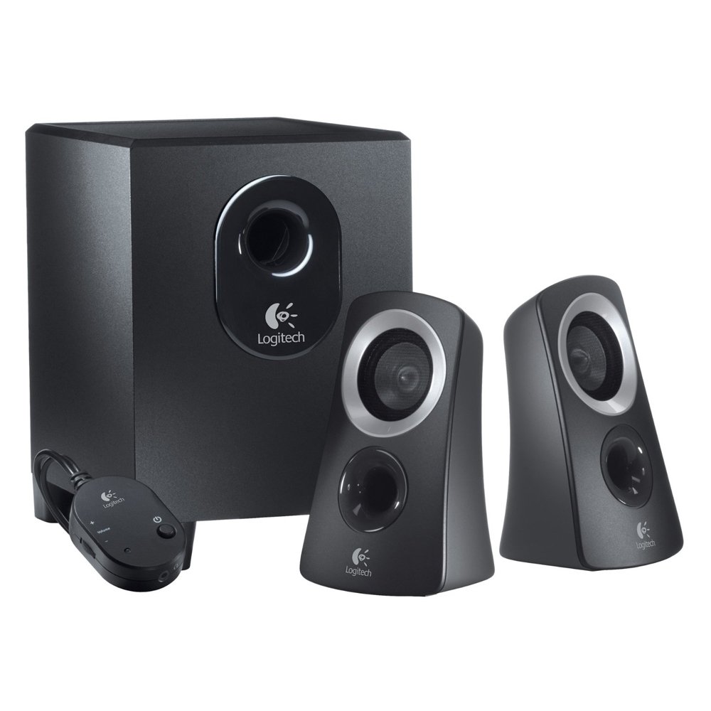 0005172_0 Logitech Z313 2.1 Speaker System (Black) (LOGZ313)