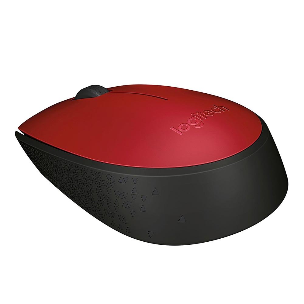0024222_0 Logitech M171 Wireless Mouse Red (910-004641) (LOGM171RED)