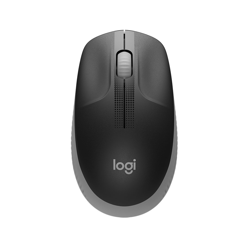 0028383_0 Logitech M190 Full-Size Wireless Mouse Grey (910-005906)
