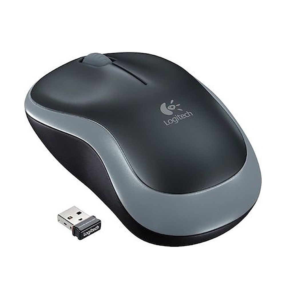 0052900_0 Logitech M185 Wireless Mouse -SWIFT GREY- EWR2 (910-002235)
