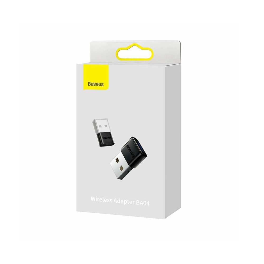 0053345_0 Baseus HUB BA04 mini Bluetooth 5.0 adapter USB Black (ZJBA000001) (BASZJBA000001)