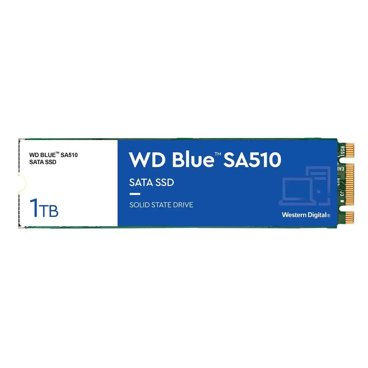 0062941_0 Western Digital Blue SA510 SATA SSD 1TB M.2 2280 (WDS100T3B0B)