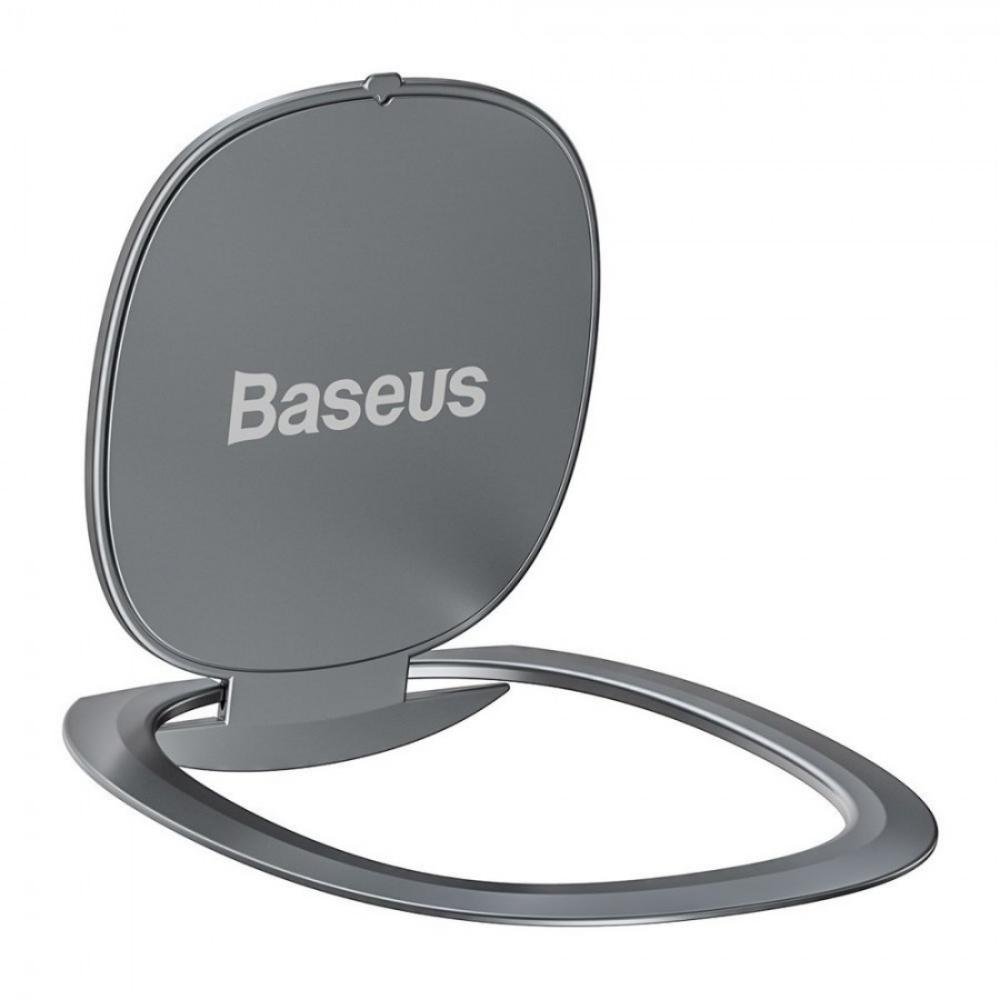 0065630_0 Baseus Invisible Ring Holder For Smartphones Silver (SUYB-0S) (BASSUYB-0S)