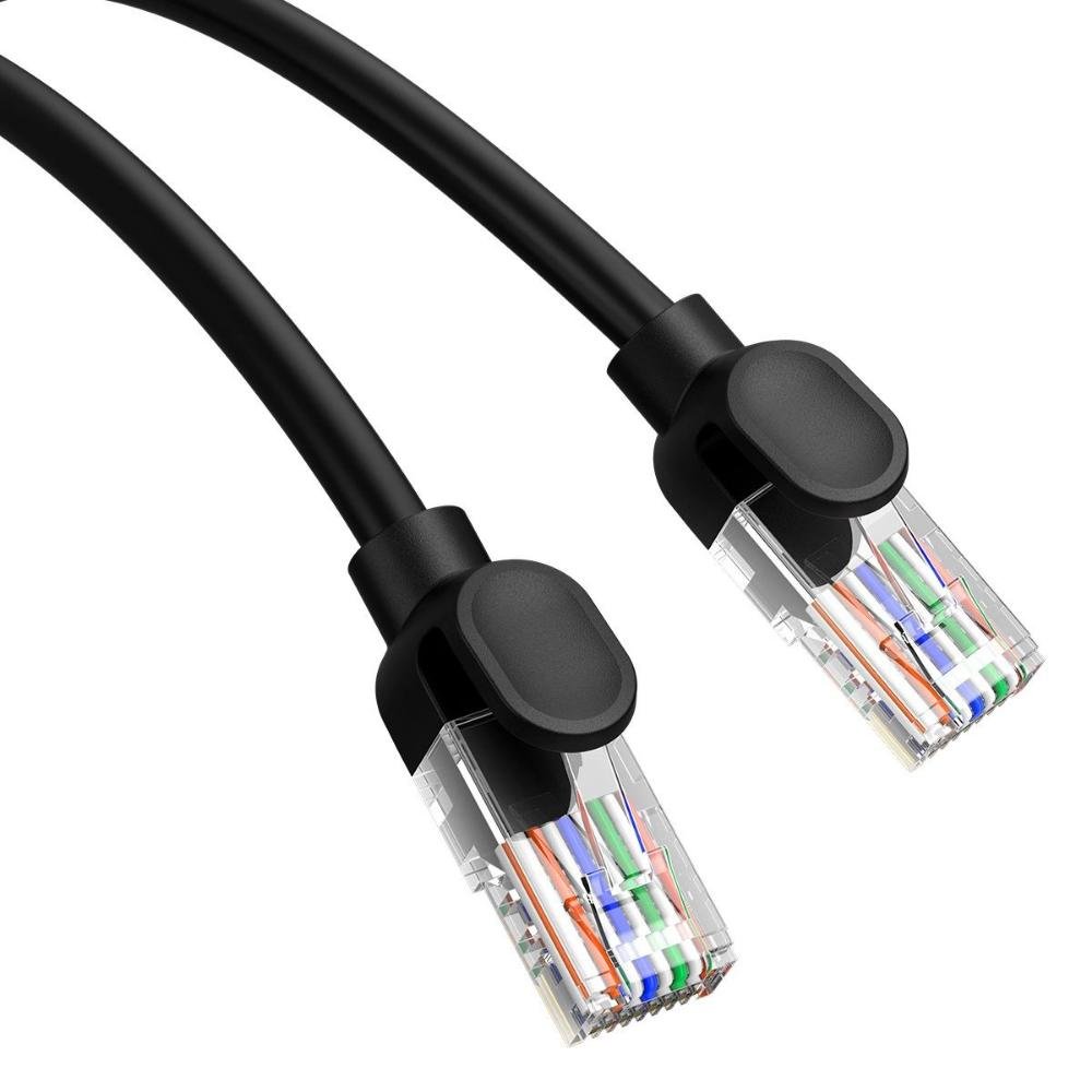 0069292_0 Baseus Καλώδιο Δικτύου Ethernet CAT5. 5m Μαύρο (B00133206111-05) (BASB00133206111-05)