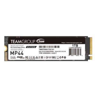 TeamGroup Δίσκος SSD 1TB MP44 PCIe M.2  PCIe 4.0 x4 NVME (TM8FPW001T0C101) (TEGTM8FPW001T0C101)