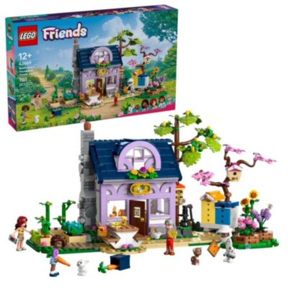 0077721_0 Lego Friends House And Flower Garden Of The Beekeepers (42669) (LGO42669)