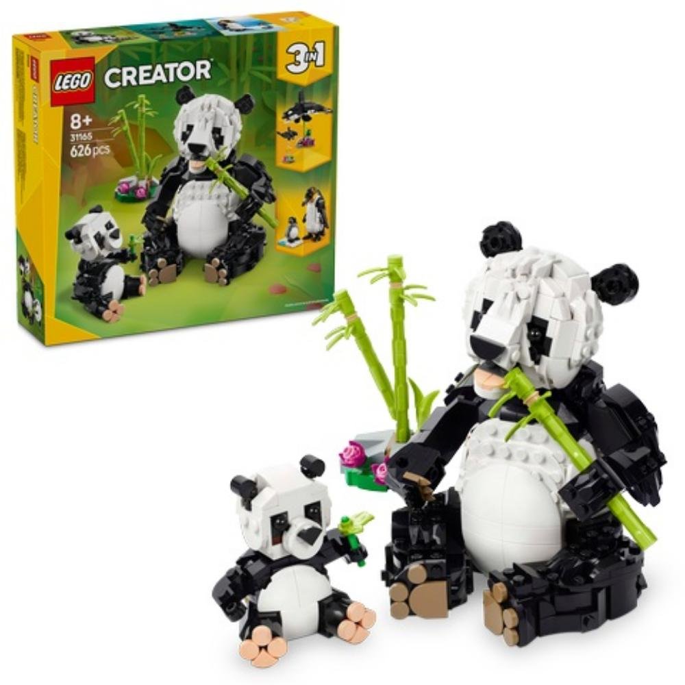 0077760_0 Lego Creator 3-In-1 Wild Animals: Panda Family (31165) (LGO31165)