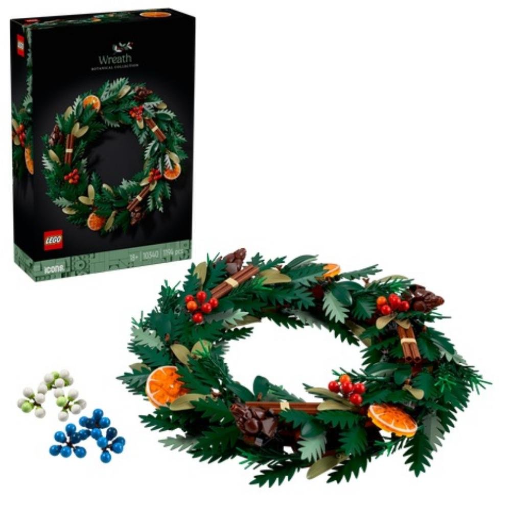0077790_0 Lego Botanical Collection Christmas Wreath (10340) (LGO10340)