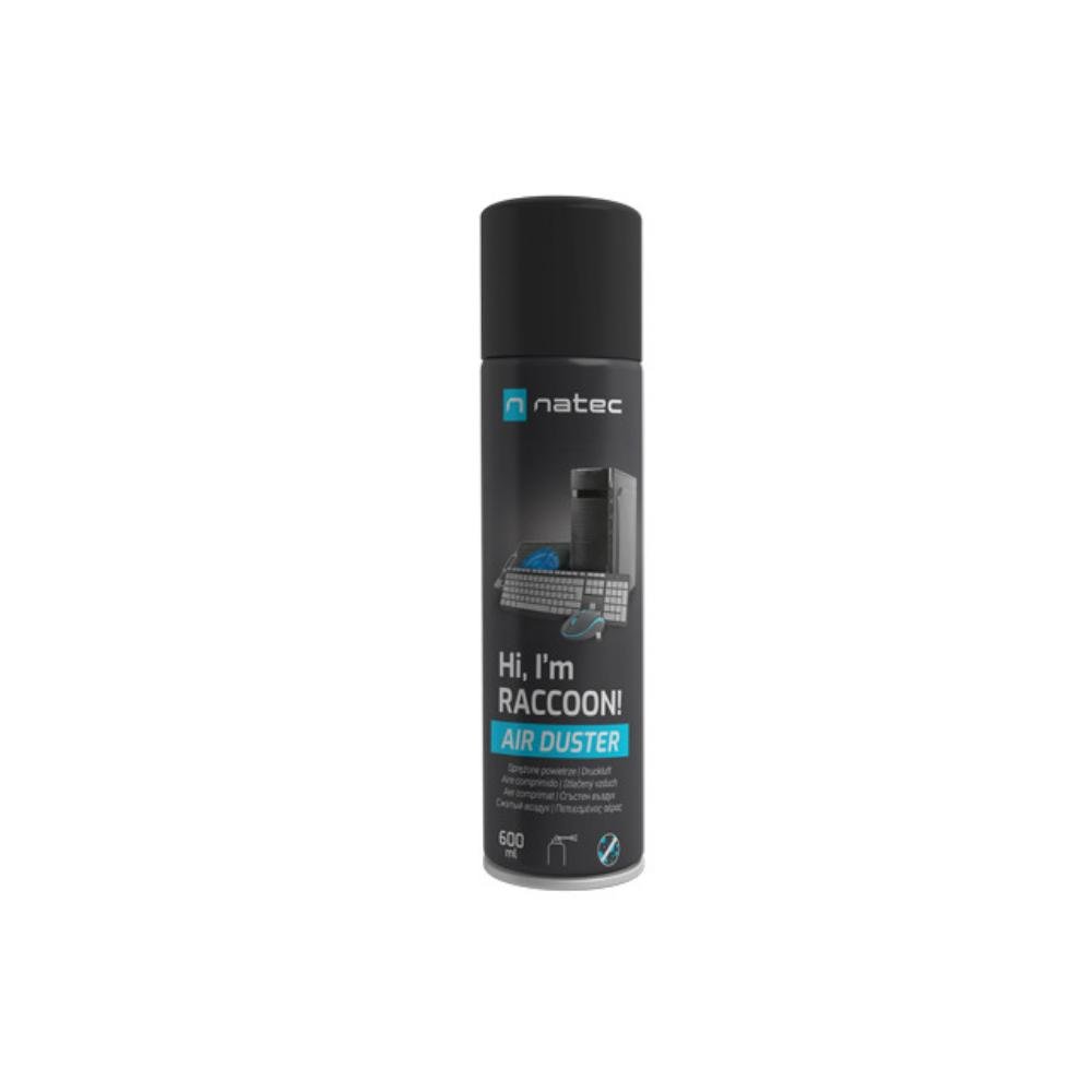 0077999_0 Natec Raccon Compressed Spray Duster 600 ml (NSC-1763) (NTCNSC-1763)