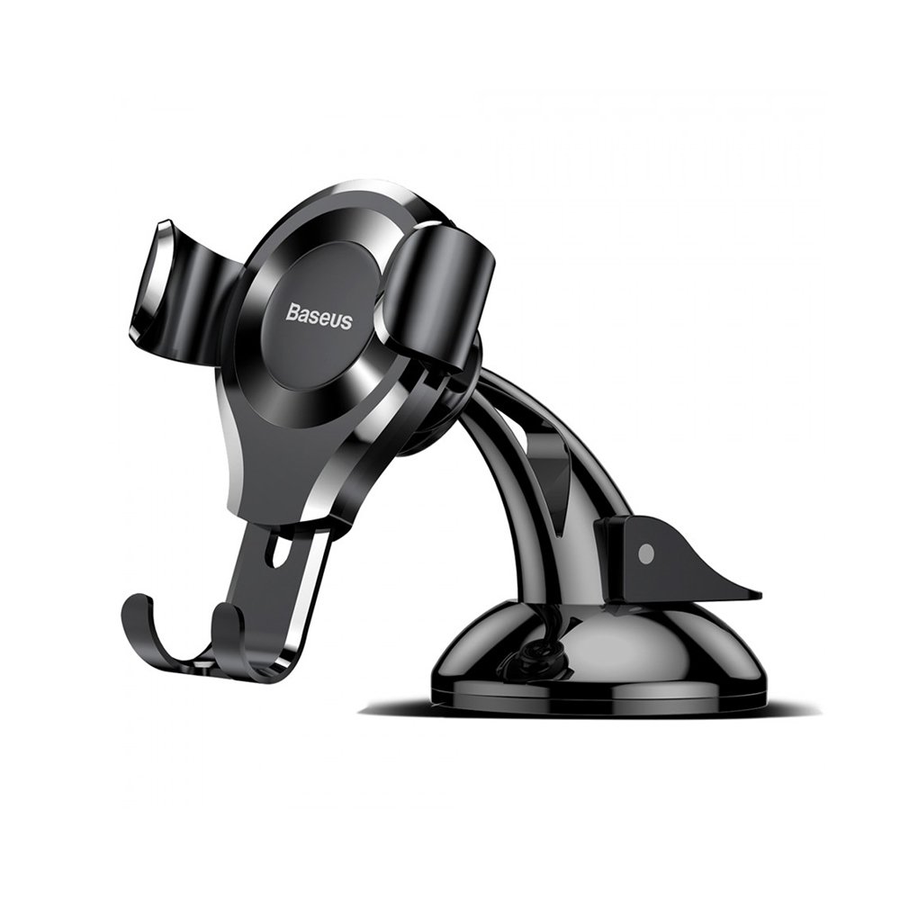 0050845_0 Baseus Car Mount Osculum Type Gravity Black (SUYL-XP01) (BASSUYL-XP01)