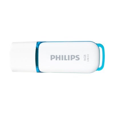 Philips Snow 16GB USB 3.0 Stick Λευκό (FM16FD75B/00) (PHIFM16FD75B-00)