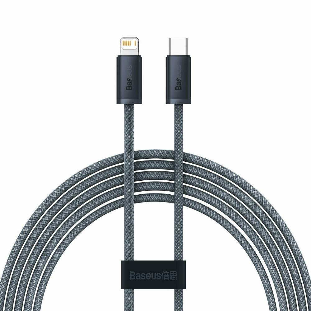 0067250_0 Baseus Dynamic Series cable USB-C to Lightning 20W 2m gray (CALD000116) (BASCALD000116)
