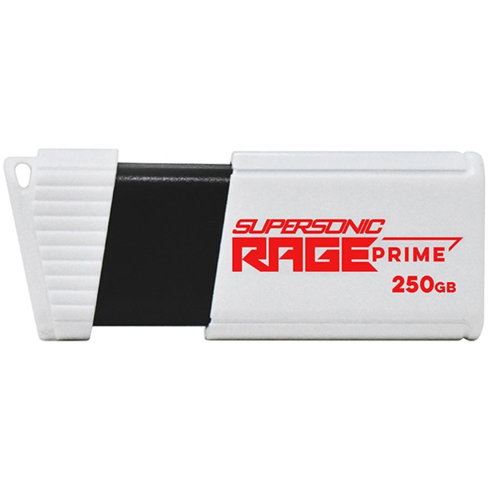 0078159_0 Patriot Supersonic Rage Prime 256 GB White/Black USB-A 3.2 Gen 2 (PEF250GRPMW32U) (PATRPEF250GRPMW32U)